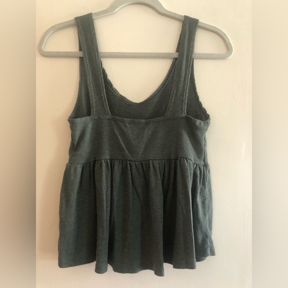 Urban Outfitters ‘Truly Madly Deeply’ green tank top for sale! Great condition. - Picture 2 of 3